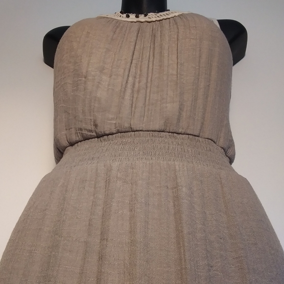 Fully Lined Riveted Maxi Dress by AGB - Picture 8 of 9